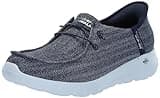 Skechers Women's Hands Free Slip-Ins Go Walk Joy Moc Toe Casual Shoe Sneaker, Navy, 8