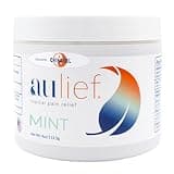 China-Gel Aulief Pain Relief Cream Arthritis & Muscle Rub for Sore Muscles & Joint Pain, Neck, Knee & Back Aches, Premium Mint Green Topical Gel, FSA HSA Approved, 4 oz Jar