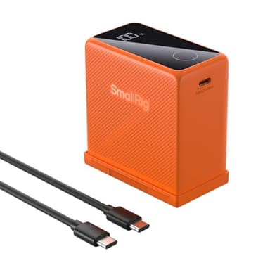 SMALLRIG 10500mAh Replacement USB-C Battery for Sony NP-F970, PD 36W Fast Charging, 3.5H Fully Charged, for Sony FX3/A7IV/A7V, for Canon R5/R6, for Nikon Z8/ZR, Power Supply for LED Light, Monitor