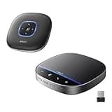 Anker PowerConf Bluetooth Speakerphone &Anker PowerConf S500 Speakerphone with Zoom Rooms and Google Meet Certifications, Bluetooth Speakerphone for Conference Room, 24H Call Time, Bluetooth 5.3