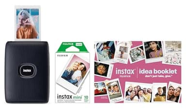 FUJIFILM Instax Mini Link 2 Smartphone Printer Bundle 2025 - Space Blue