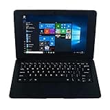 ZHAOHUIXIN Mini Portable Windows Laptop with Intel Celeron N3350CPU 3GB RAM 64GB EMMC 10.1inch IPS Screen, Laptops for Kids Student Men&Women (Black)