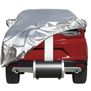 Automatic Car Cover with Remote Control for SUV length194-202 in,Width 78.7 in Retractable Auto Covers Portable Rully Enclosed Vehicle Protection Cover Tent Outdoor Waterproof Hail Proof
