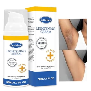 Intimate Areas Skin Lightening Cream for Private Parts, Underarm, Intimate Area, Bikini Area, Inner Thighs, Knees, Elbows, Bleach Skin Bleaching Whitening Cream For Body