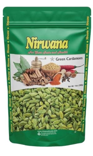 Premium Green Cardamom Pods - 14oz (396g) - Aromatic Whole Cardamom for Cooking, Baking, Chai, and Curries - Ideal for Spices, Teas, and Authentic Recipes