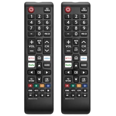 【Pack of 2】 New Universal Remote for All Samsung TV Remote, Replacement Compatible for All Samsung Smart TV, LED, LCD, HDTV, 3D, Series TV