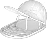 LONGD Baseball Cap Washer Cage - Sturdy Frame Laundry Protector for Adult/Kids Hats, Machine Safe Cleaner (1-Pack)
