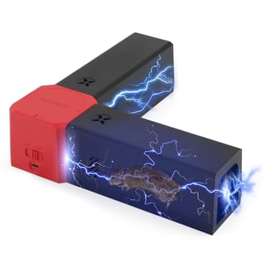 Electric Mouse Trap - Powerful Electronic Rat Trap Zapper for Indoor Use, Rat Traps with Dual-Channel,Reusable Automatic Rodent Killer with Smart Sensor for Mice and Rats