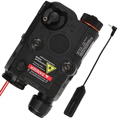 IR Laser for ar - 15 PEQ 15 PEQ Box Airsoft Flashlight Attachments Infrared Laser for AEG GBB CQB Tactical Remote Switch Mount Kit Black