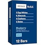RXBAR Protein Bars, Protein Snack, Snack Bars, Blueberry, 22Oz Box (12 Bars)