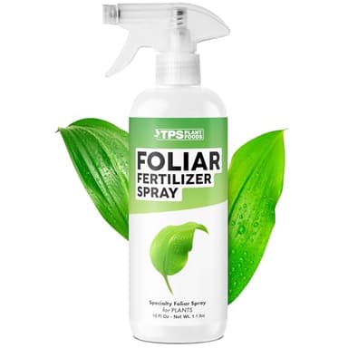 Foliar Fertilizer Spray, Gentle Foliar Feeding Spray for Healthy Leaves and Plants. Liquid Fertilizer by TPS Plant Foods, 16oz (475ml)