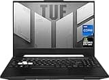 ASUS TUF Dash Gaming Laptop, 15.6" FHD 144Hz Display, Intel Core i7-12650H, NVIDIA GeForce RTX 3070 GPU, 16GB DDR5 RAM, 1TB NVMe SSD, Wi-Fi 6, Black, Windows 11 Home