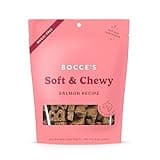 Bocce's Bakery Oven Baked Salmon Recipe Treats for Dogs, Wheat-Free Everyday Dog Treats, Made with Real Ingredients, Baked in The USA, All-Natural Soft & Chewy Cookies, Salmon, 6 oz