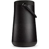 Bose SoundLink Revolve+ (Series II) Bluetooth Speaker, Portable Speaker with Microphone, Wireless and Water Resistant with 360 Degree Sound, Long Lasting Battery and Handle, Black
