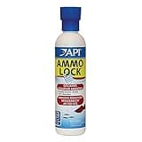 API AMMO-LOCK Freshwater and Saltwater Aquarium Ammonia Detoxifier 8-Ounce Bottle (45D)
