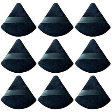 9 pcs Powder Puff Face Makeup Sponge:Powder Puff Face Triangle for Loose Powder Cosmetic Foundation makeup puff