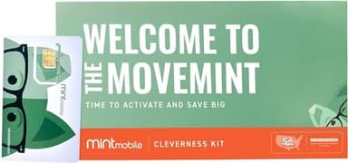 $30/mo. Mint Mobile Phone Plan with Unlimited Talk, Text & Data for 3 Months (3-in-1 SIM Card)