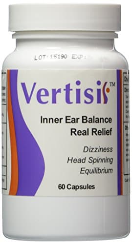 Eradicate Vertigo with Vertisil Guaranteed! (Single Bottle)60 Capsules; Eliminate Vertigo Fast. No Harmful Side Effects