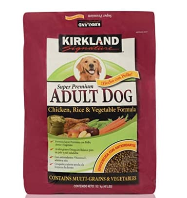 Kirkland Signature Expect More Adult Formula Chicken, Rice and Vegetable Dog Food 40 lb.