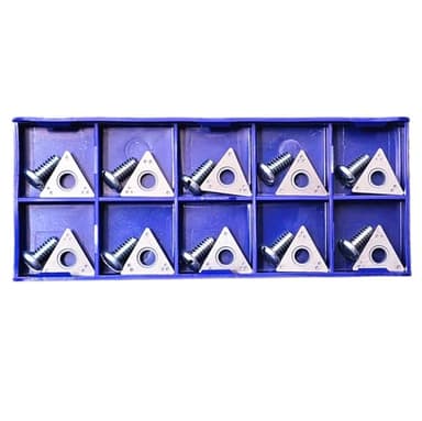 C-HORSE Replacement CB433796 6000 BL6000 40435 | Positive Rake Carbide Brake Lathe Bit | Compatible for Accuturn 7700 8910 8911 8922 8944 and 8989 Lathes Long-Lasting Performance (Pack of 10)