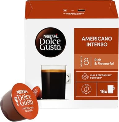 NESCAFÉ Dolce Gusto Americano Intenso Coffee Pods x16 (Pack of 1)