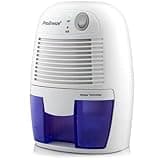 Pro Breeze Electric Mini Dehumidifier for Home (215 sq.ft) 16oz Capacity, Energy Efficient, No Noise, Compact and Portable for High Humidity in Kitchen, Bedroom, Bathroom, Basement, RV, Office, Garage