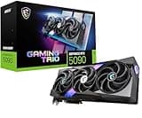 MSI GeForce RTX 5090 32G Gaming Trio OC — 32GB GDDR7 (28Gbps/512-bit), PCIe 5X 16, Boost: 2482MHz, HDMI 2.1b, DisplayPort 2.1b