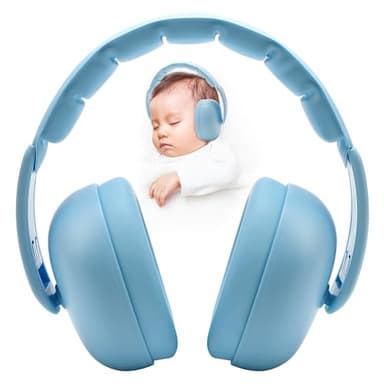 Floriogra Baby Headphones for Noise - [Upgraded Friendly Version] Infant Ear Muffs Noise Protection - Toddler Noise Cancelling Headphones - Baby Ear Protection for 3 Months to 3 Years