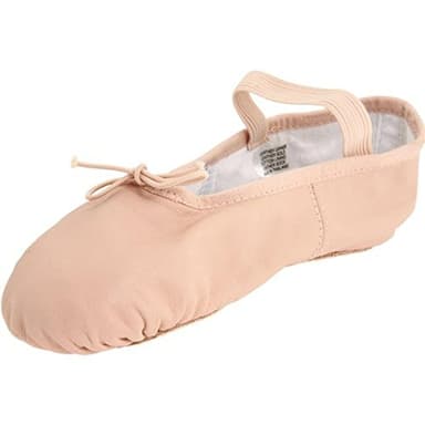Bloch Womens Dansoft Full Sole Leather Ballet Slipper/Shoe Dance Shoes, Pink, 5 US