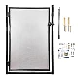 ALLSAFE DIY Pool Fencing: U-Safe Pool Fence Gate Kit, 4 Foot, Black