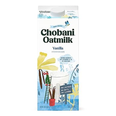 Chobani® Oat Milk, Vanilla, 52 Fl Oz