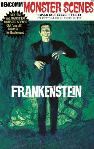 DENCOMM - Monster Scenes S1 - 1:13 Model Kit - Frankenstein: 55th Anniversary Limited Edition