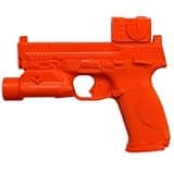 American Safety Trainer - (Compatible with S&W M&P 9 M2.0 (4.25 inch)(TLR1)(Aimpoint Acro P-2)) - Non-Functional Solid Polymer Gun - Blaze Orange - U.S.A.