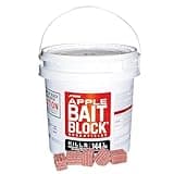 JT Eaton 709-AP Bait Block Anticoagulant Rodenticide, Apple Flavor, for Mice and Rats (9 lb Pail of 144)