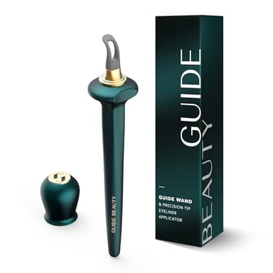 Guide Beauty GUIDE Wand, Easy Tightlining & Winged Eyeliner, Multi-Use Universal Design Cosmetic Tool for Eye & Lip Liner, Ideal for Make-up Novices, Limited Vision or Hand Dexterity