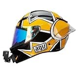 AGV Pista Customize Aluminum Motorcycle Helmet Chin Mount Kits for GoPro and Insta360 Etc. Action Camera with Adhesive Pads and J Hook Mount
