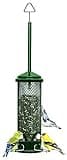 Squirrel Buster Mini Squirrel-proof Bird Feeder w/4 Metal Perches, 1.3lbs Seed Capacity, garden green