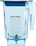 Blendtec 40-645-01 Blue WildSide+ Jar with Hard lid, Blue