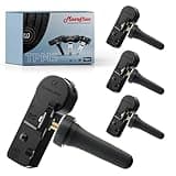 Marsflex TPMS Sensor Fit for Ford Lincoln Mercury, F150 F250/F350 Super Duty Escape Focus Explorer, Tire Pressure Monitoring System OE: DE8T-1A-180-A 9L3Z-1A189-A 315MHZ 4PCS