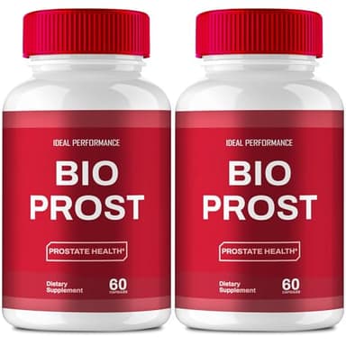 IDEAL PERFORMANCE Bioprost Capsules, Bio Prost Prostate Health Supplement Pills - Maximum Strength, BioProst Prostate Support All Natural Formula, Bioprost Pills Overall Health Reviews (2 Pack)