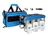 GoBluTech AR3, RV Water Filter System, 0.2 Micron Filter for Campers with Compact 5-inch Filters, 3 Stage Premium Filtration System, for RVs, Vans, and Boats - US Veteran Owned