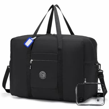 COSCOOA Carry On Luggage 22x14x9 Airline Approved,Lightweight Duffle Bag for Travel, Waterproof Weekender Overnight Bags for Traveling Airplane for Women and Men 40L
