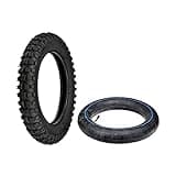 AlveyTech 2.50-10 Tire and Tube Package - For the Razor Dirt Bike MX500/MX650, Motovox MVX70/MVX110 and Baja Dirt Runnner DR49, Wheel Replacement, Heavy Duty Rubber Tires for Gas and Electric Pit Bike