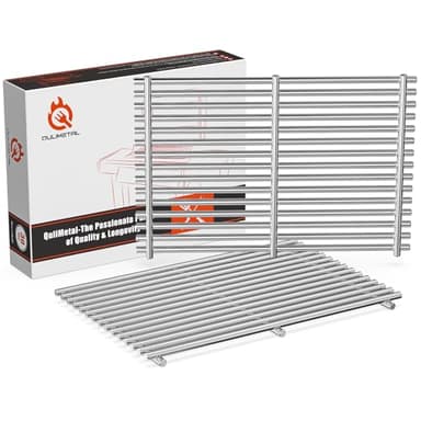 9MM Grill Grates for Weber Spirit 300 and GS4 Spirit II 300 Series, Spirit 700, Genesis Silver/Gold/Platinum B & C, Genesis 1000-3500, Grill Parts for Weber Spirit 7639 7638 Grate, 304 Stainless Steel