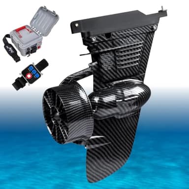 Electric Fin Kit for Paddle Board, Boost Fin for Surfboards, SUPs and Kayaks with Battery Pack, Carbon Fiber Design