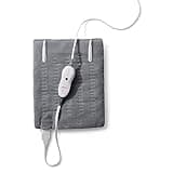 Sunbeam Premium Sunbeam Heating Pad with Compact Storage, Standard Size, Gray