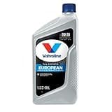 Valvoline European Vehicle Full Synthetic SAE 5W-30 Motor Oil 1 QT