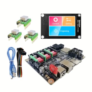 32 bit ESP32 GRBL expansion board MKS DLC32 control card TS24 CNC offline touch screen CNC3018 PRO upgrade controller For mini Laser Engraving carving machine