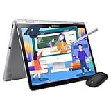 SAMSUNG 12.2" FHD 2-in-1 Touchscreen Chromebook Plus Laptop, Intel Celeron 3965Y, 4GB RAM, 64GB eMMC, Camera, Wi-Fi, Bluetooth, Stylus Pen, Wireless Mouse, Silver (Renewed)
