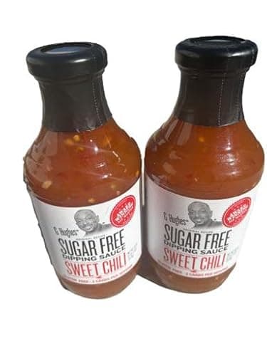Sugar Free Sweet Chili Sauce - Gluten Free Dipping, Sugar Free, Low Carb - 18 oz (2 Pack)
